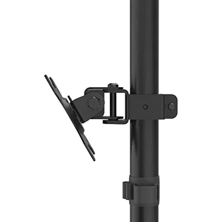 Hama PC-Monitorhalterung '00118489' (Halterung für PC-Monitor 33-81 cm, höhenverstellbar, drehbar, neigbar, Easy-Fix-System) schwarz – Bild 2