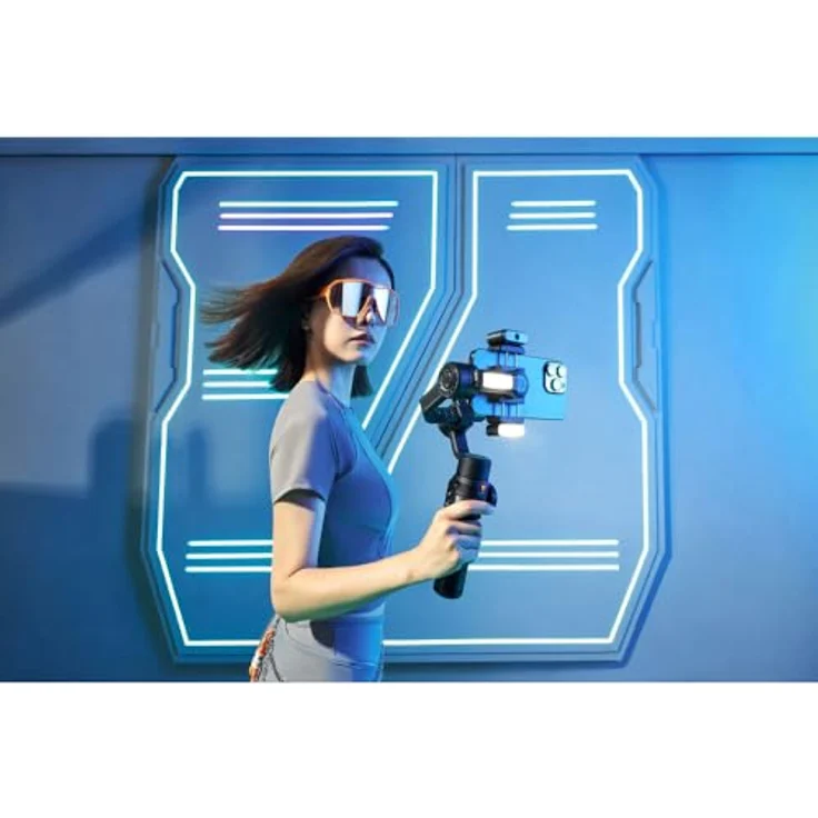 Zhiyun Smooth 5S AI Combo, Gimbal für Smartphones mit AI Tracker, Schwarz – Bild 5