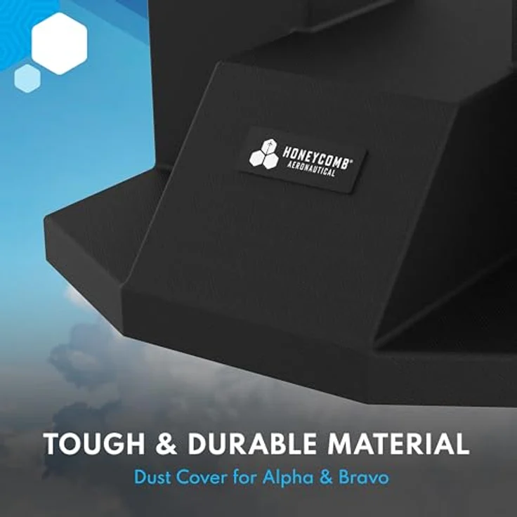 HONEYCOMB Dust Cover für Charlie Rudder Pedals (PC), Robuster Schutz gegen Staub und Kratzer – Bild 2