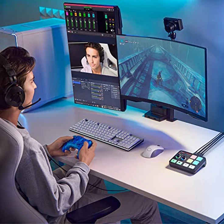 RØDE X Streamer X Professionelle integrierte Audioschnittstelle und 4K-Videoaufnahmekarte mit XLR-, HDMI- und TRRS-Anschlüssen für Streaming, Gaming und Content Creation – Bild 5