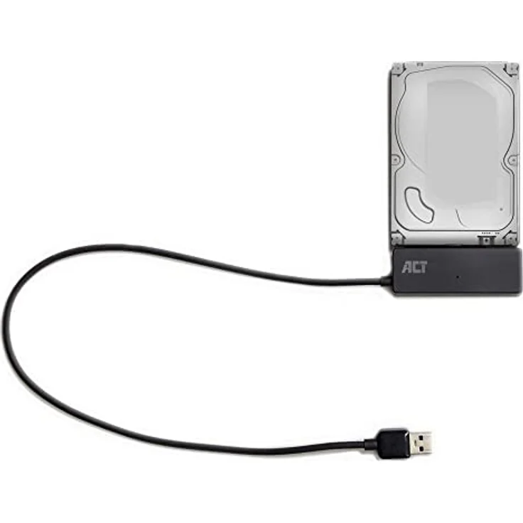ACT USB SATA Adapter für 2,5/3,5" Festplatten/SSD, inkl. 12V 2A Netzteil für 3,5" Laufwerke, USB 3.2, unterstützt UASP – AC1515 – Bild 5