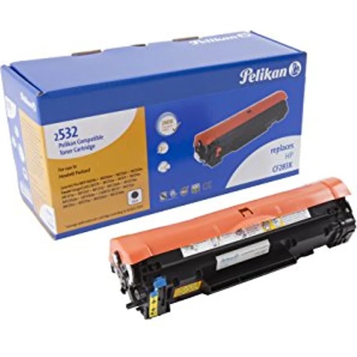 Pelikan CF283X, Schwarz Toner für exakte Farbwiedergabe und hohe Qualität – Bild 1