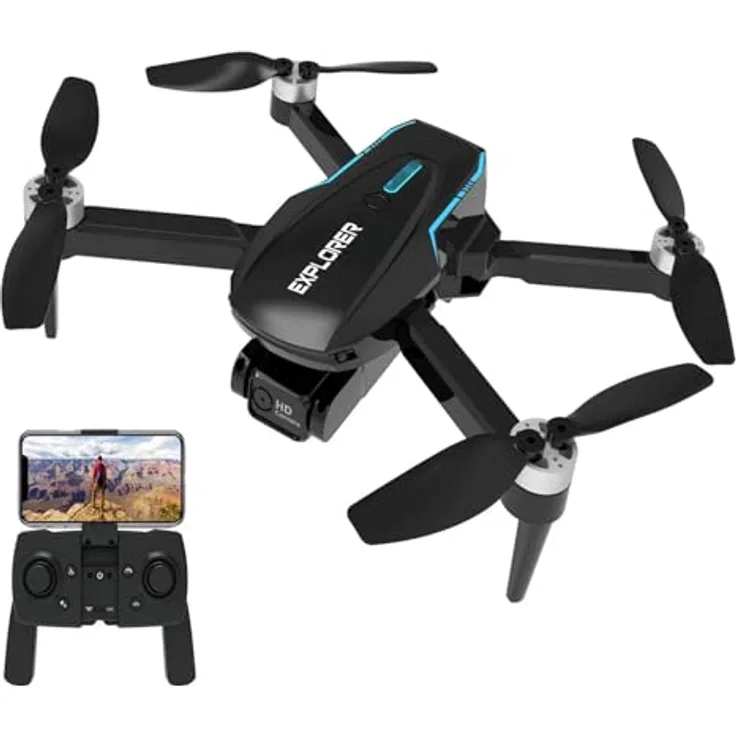 Revell Control RC Camera Quadrocopter Go! Video Pro 2.0, Kameradrohne mit Full-HD Kamera und benutzerfreundlichem Handling