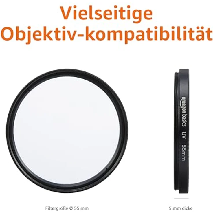 AmazonBasics UV-Sperrfilter - 55mm – Bild 3
