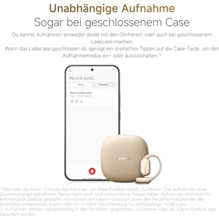 Xiaomi OpenWear Stereo Pro, Kopfhörer in Titan Gray mit hochwertigem Stereo-Sound – Bild 8