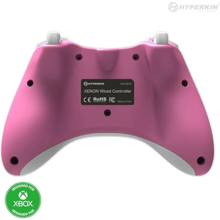 Hyperkin Xenon Wired Controller, Gaming Controller für Xbox X/S, Xbox One und PC, pink, kabelgebunden mit integrierter Vibration und ergonomischem Design – Bild 2