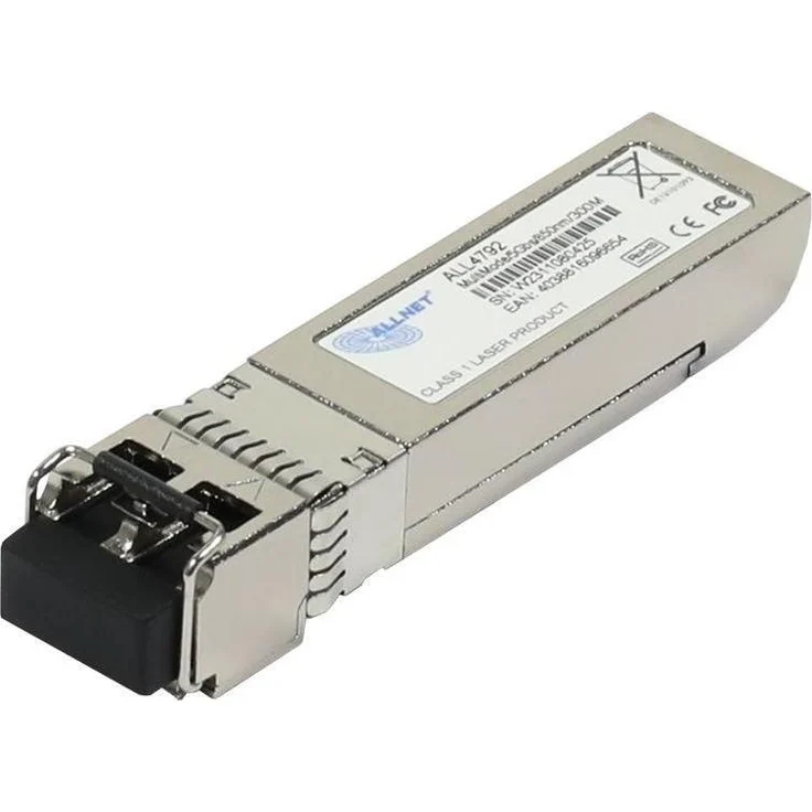 Allnet ALL4792 SFP Mini-GBIC Transceiver, 5 Gbit, Multimode/LC, Duplex, Reichweite bis 300 m