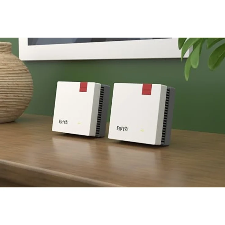FRITZ! FRITZ!Mesh Set 1700, Dual-Band Router Set mit Wi-Fi 6, 350 m² Abdeckung, Geschwindigkeiten bis 1733 Mbit/s, 2-Pack – Bild 4