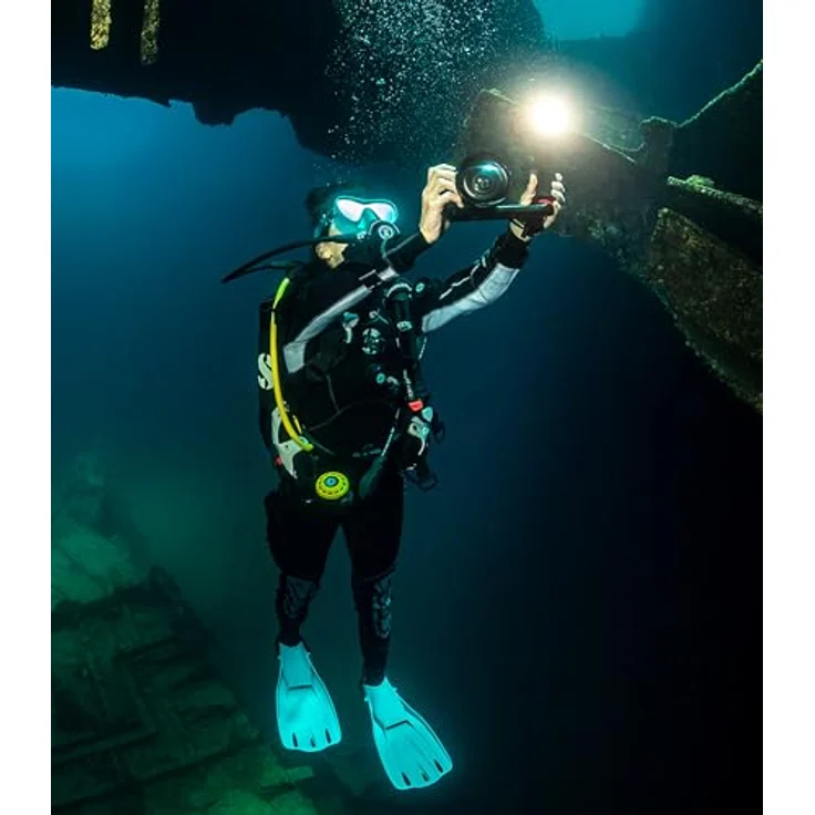 SeaLife Micro 3.0, 64GB Unterwasserkamera mit 16 MP, 4K Video, Weitwinkelobjektiv und kabelloser Übertragung, inklusive Tasche und Handschlaufe – Bild 5