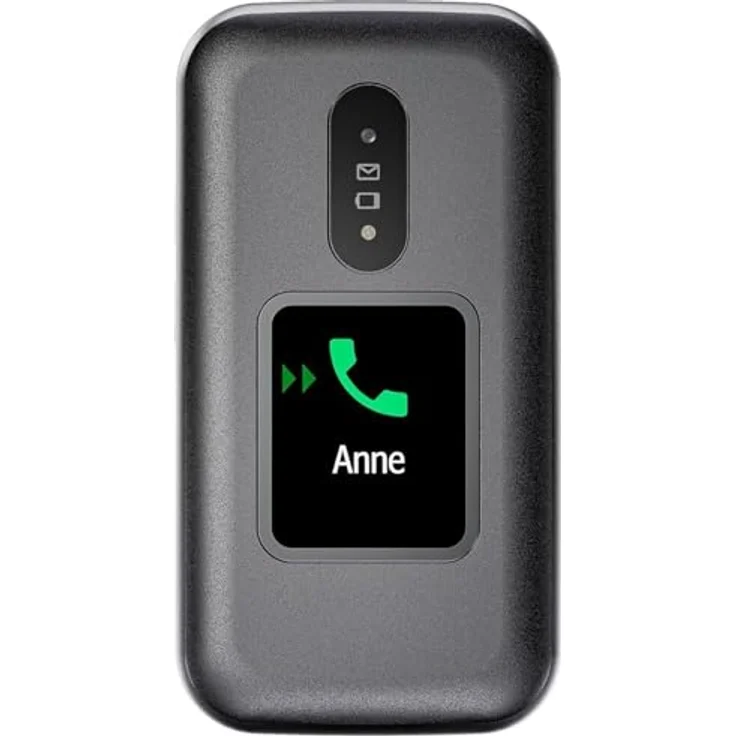 Doro 2880 Seniorenhandy (7,2 cm/2,83 Zoll), Klappdesign, breit abgesetzte Tasten, Schnelltasten, integrierte Taschenlampe, Notruftaste, Hörgerätekompatibilität (HAC) – Bild 6