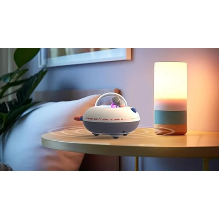 Mobility on Board Cosmo Bubbly Wireless, Bluetooth-Lautsprecher mit Nachtlicht und 50 personalisierbaren Aufklebern, kompakt und tragbar – Bild 7