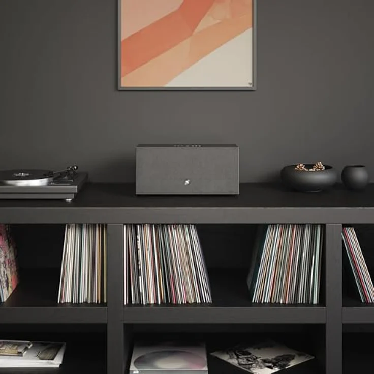 Audio Pro C20 W, Multiroom Streaming-Lautsprecher mit Bluetooth, Airplay 2 und Chromecast, Schwarz – Bild 4