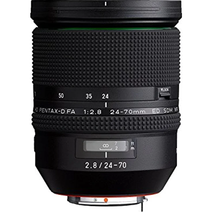 HD PENTAX-D FA 24-70 mm F2.8ED SDM WR Hochleistungs-Standardzoomobjektiv 24 mm Ultraweitwinkel Wetterbeständige Konstruktion Außergewöhnliche Abbildungsleistung ED-Glas Asphärisches Objektiv – Bild 3