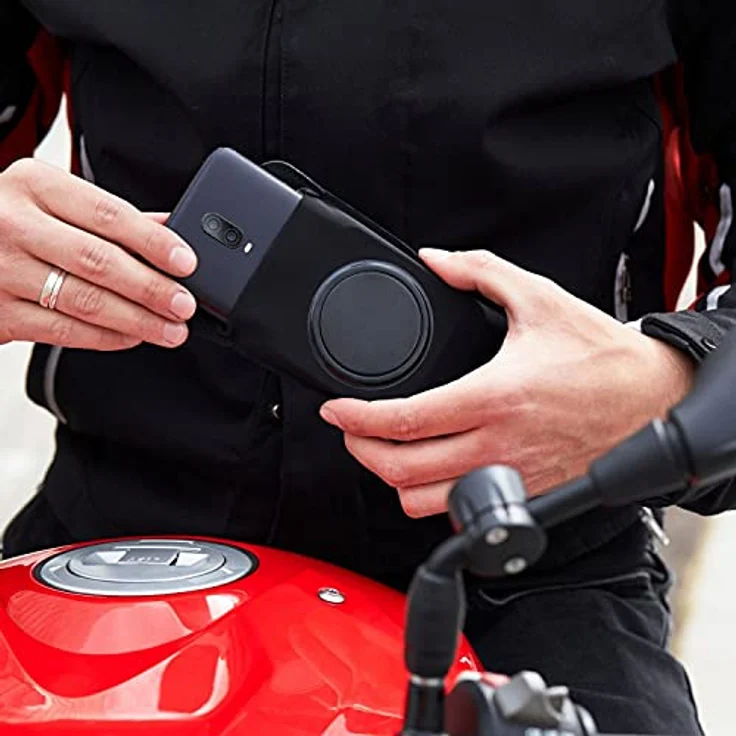 Shapeheart Magnetic Mobile Phone Holder Motorcycle For Rear View Mirror, Universal 360 Rotation, Vibration Steamer, Motorcycle And Scooter, Waterproof Scooter Mobile Phone – Bild 5