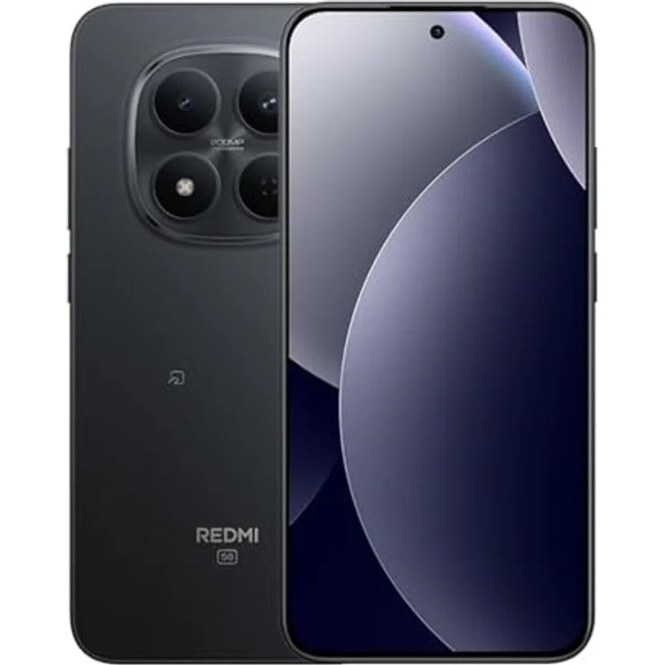 XIAOMI Redmi Note 15 Pro 5G, Smartphone mit 12 GB RAM und 512 GB Speicher, schwarz (ohne Netzadapter) – Bild 1