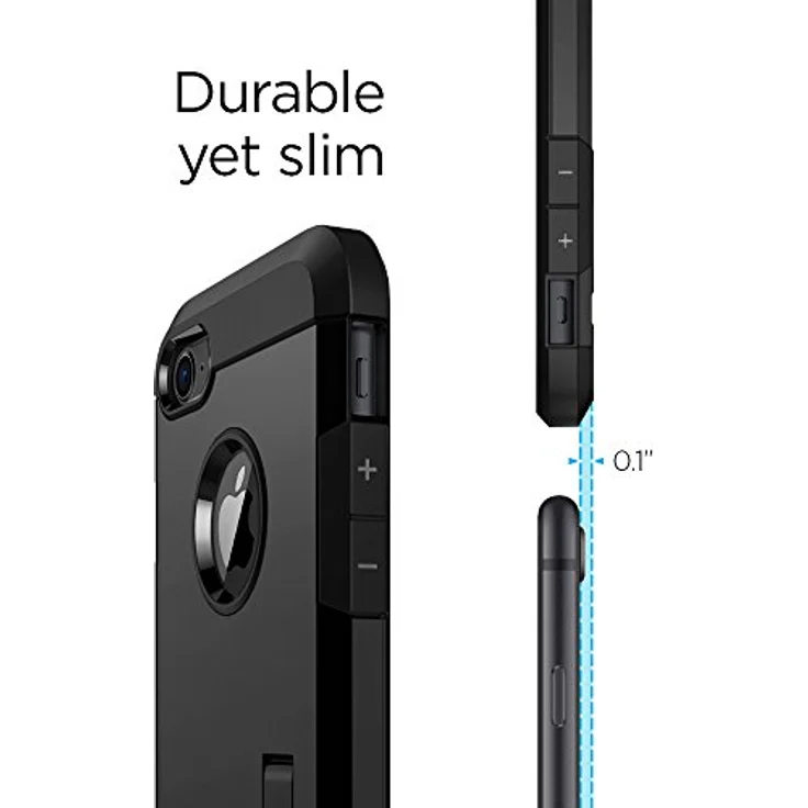 Spigen Tough Armor 2 für Apple iPhone 7-8 - Schwarz – Bild 3