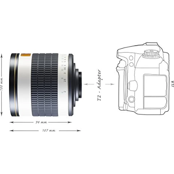 Walimex pro 500-6,3 DSLR Spiegel T2 – Bild 6