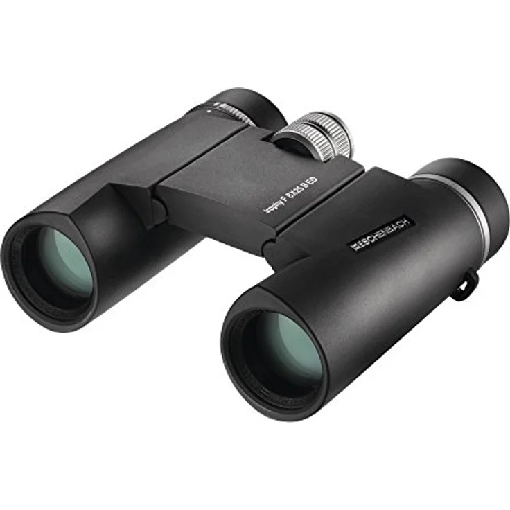 Eschenbach Optik Fernglas trophy F 8x25 ED faltbar, platzsparend, großes Sehfeld, wetterfest, schwarz – Bild 2