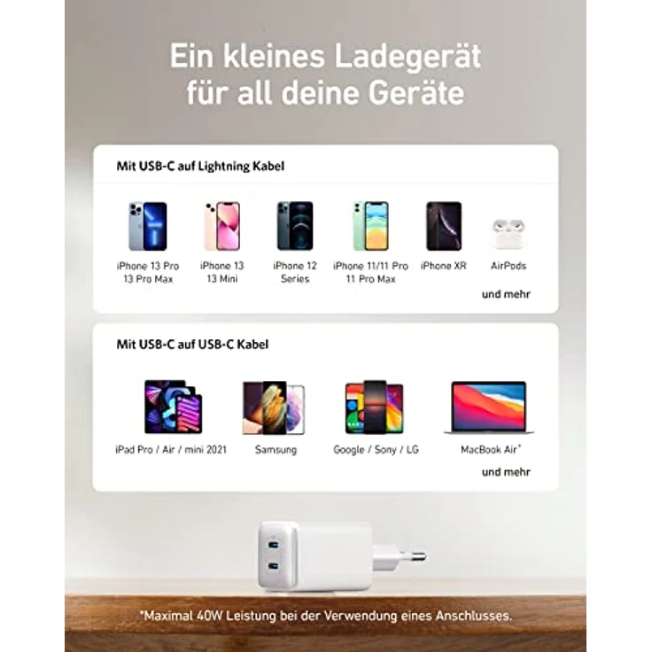 Anker 521 Charger (Nano Pro), weiß (A2038321) – Bild 6