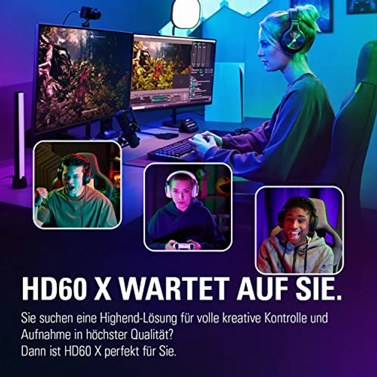 Elgato Game Capture HD60 X Schwarz(17520004920) – Bild 3