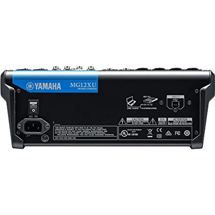 Yamaha MG12 X U Mischpult Professionelle A 12 Kanal mit Phantomspeisung + Auswirkungen – Bild 4