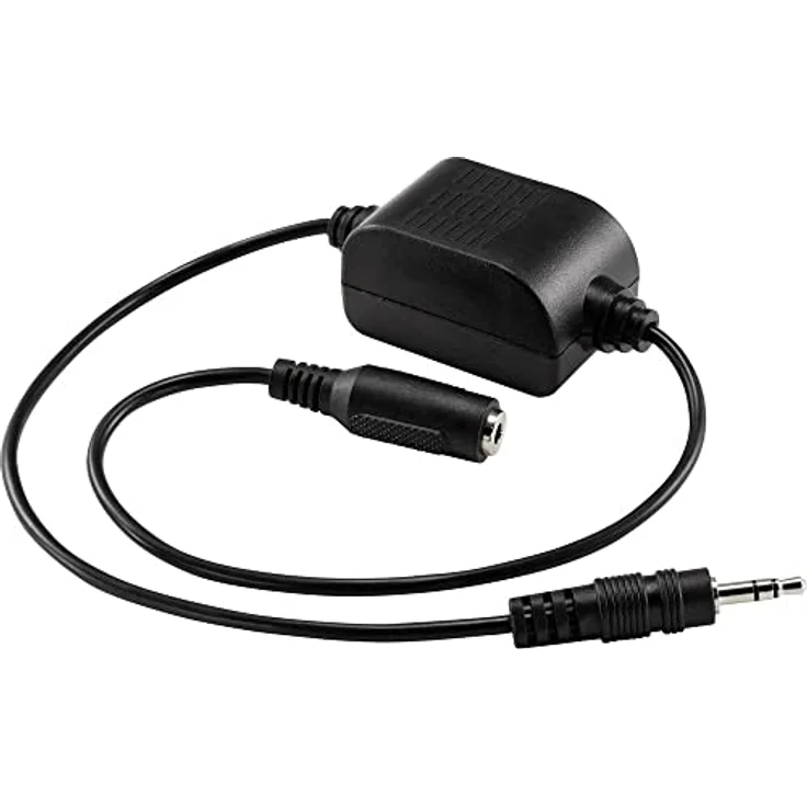 SpeaKa Professional Erdschleifen-Isolator Audio, 2.0 (3.5 mm Klinke) Extender (Verlängerung) über 2-Draht – Bild 1
