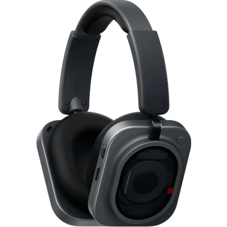 NOTHING Headphone (1) Pro, Over-ear Bluetooth Kopfhörer mit Hi-Res Sound, aktiver Geräuschunterdrückung und bis zu 68 Stunden Akkulaufzeit, Schwarz – Bild 1
