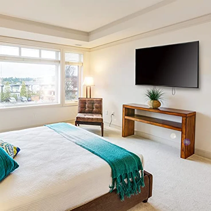 LogiLink BP0152 - TV-Wandhalterung, 55–90", neigbar 8°/0°, horizontal verstellbar, Tragkraft bis 50 kg – Bild 3