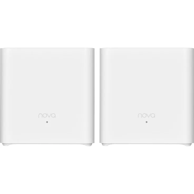 Tenda EX3 2-Pack AX1500, Mesh-Wi-Fi 6 Router mit Easymesh-Technologie, Weiss