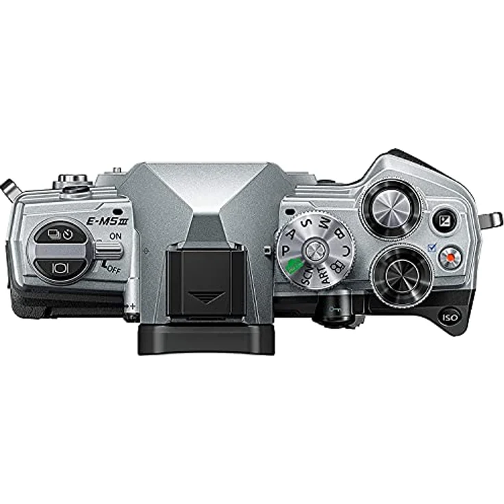 Olympus OM-D E-M5 Mark III Micro Four Thirds Systemkamera Gehäuse, 20 MP Sensor, 5-Achsen Bildstabilisator, leistungsstarker Autofokus, elektronischer OLED Sucher, 4K-Video, WLAN, Bluetooth, silber – Bild 8