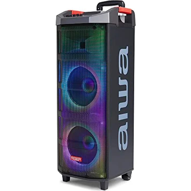 Aiwa Kbtus-710 / Altavoz para Fiestas mit RGBLED Party-Lautsprecher Beleuchtungssystem – Bild 5