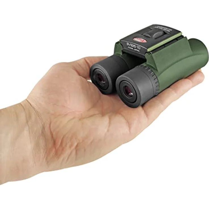 Kowa Verrekijker SVII 10x25, Fernglas mit 10-facher Vergrößerung, 25 mm Durchmesser, leicht und kompakt, schwarz – Bild 2