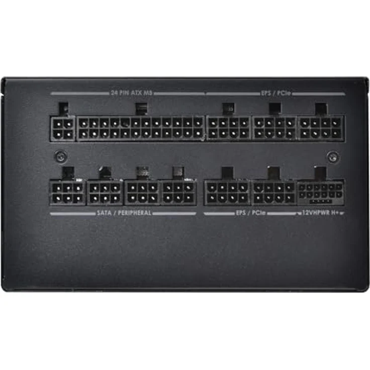 Silverstone HELA 850R 80 PLUS Platinum Netzteil, ATX 3.1, PCIe 5.1 - 850 Watt, schwarz – Bild 3