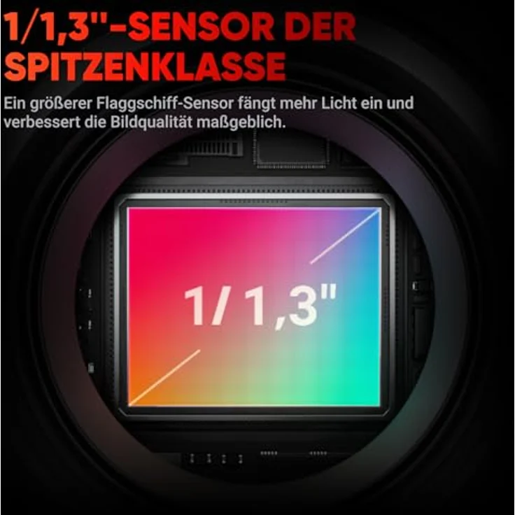 Insta360 Ace Pro - Wasserdichte Action-Kamera, zusammen mit Leica entwickelt, 1/1,3"-Sensor und KI-Rauschunterdrückung für beste Bildqualität, 4K120fps, 2,4"-Klappbildschirm & modernste KI-Funktionen. – Bild 2