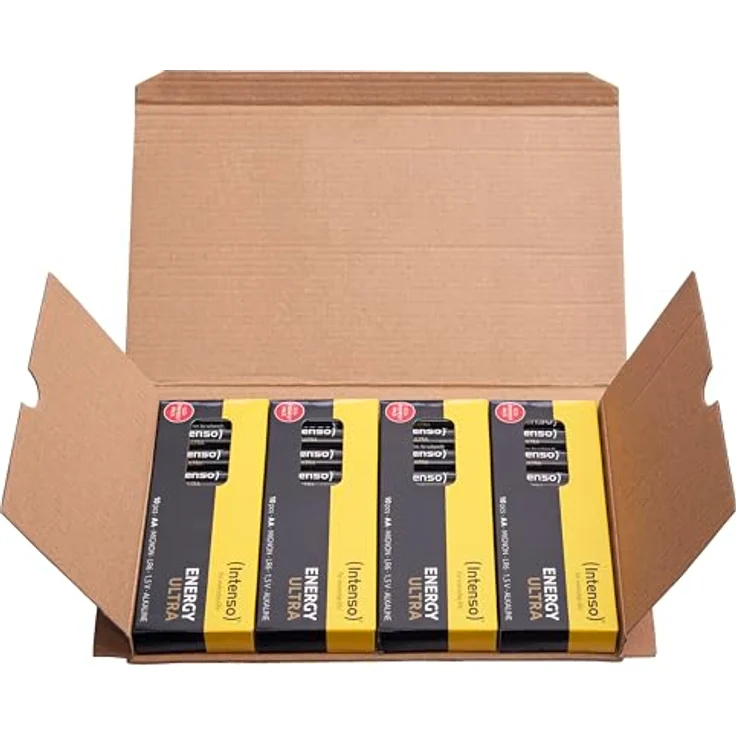 Intenso Energy Ultra AA Mignon LR6 Alkaline Batterien 40er Pack, gelb-schwarz – Bild 5