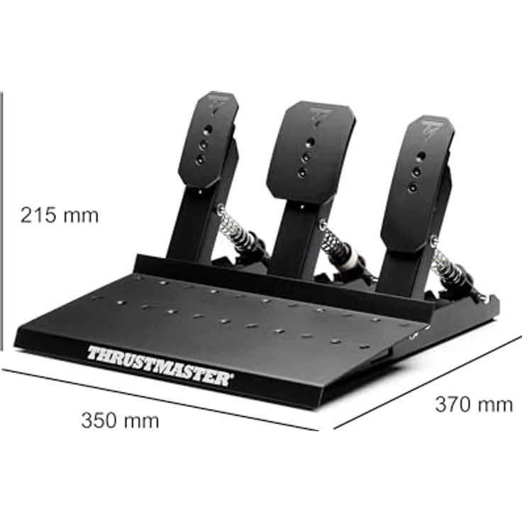 THRUSTMASTER Raceline Pedals III, Modulares Pedalset mit H.E.A.R.T.-Sensoren, einstellbarer Druckkraft, für PS5, PS4, Xbox und PC, schwarz – Bild 8