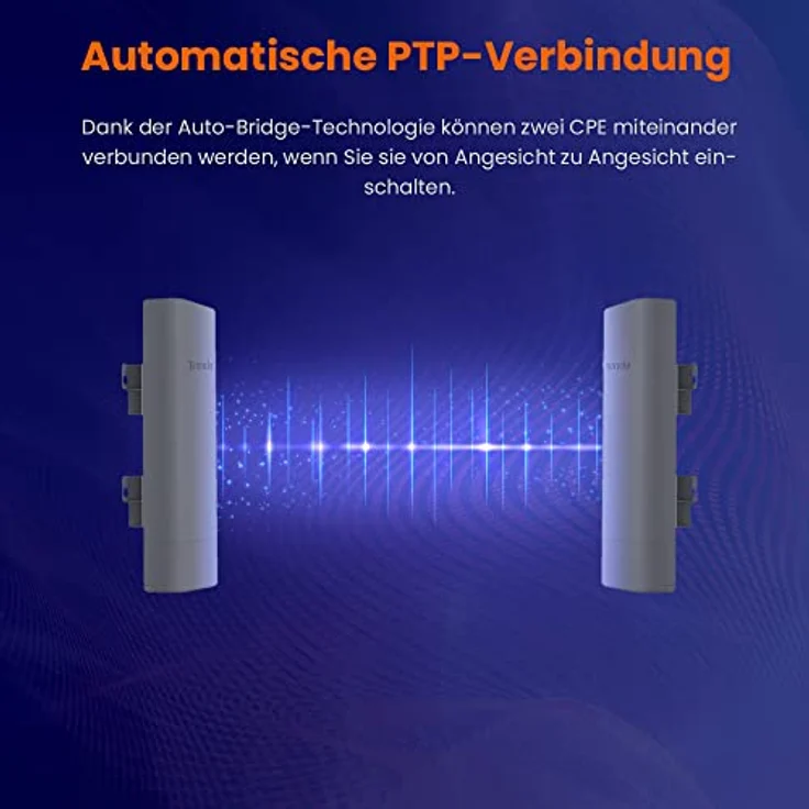 Tenda O3 150Mbit-s Energie Über Ethernet (PoE) Unterstützung Weiß WLAN Access Point (429015) – Bild 4