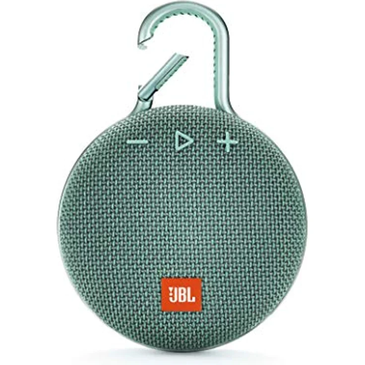 JBL Clip 3 Bluetooth Lautsprecher - Wasserdichte, tragbare Musikbox mit praktischem Karabiner - Bis zu 10 Stunden kabelloses Musik Streaming, Türkis – Bild 2