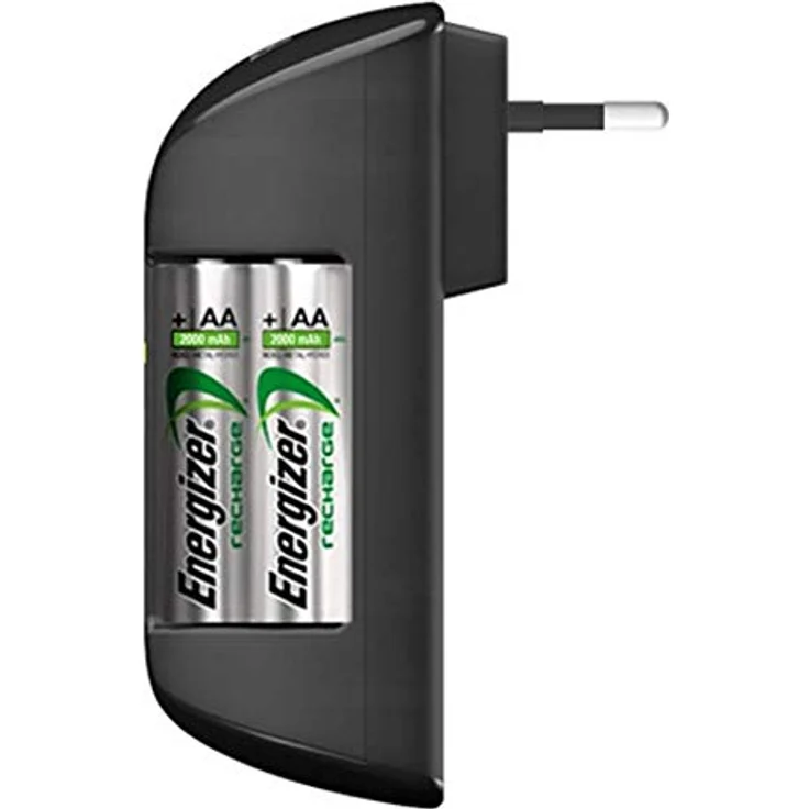 Energizer Ladegerät Batterien, Recharge Pro, für Wiederaufladbare Batterien der Größen AA und AAA – Bild 2