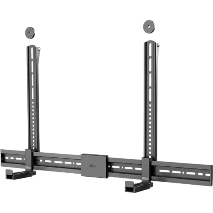 Goobay Universal Soundbar Halterung für TV mit max. Traglast 15 kg, VESA-kompatibel, schwarz