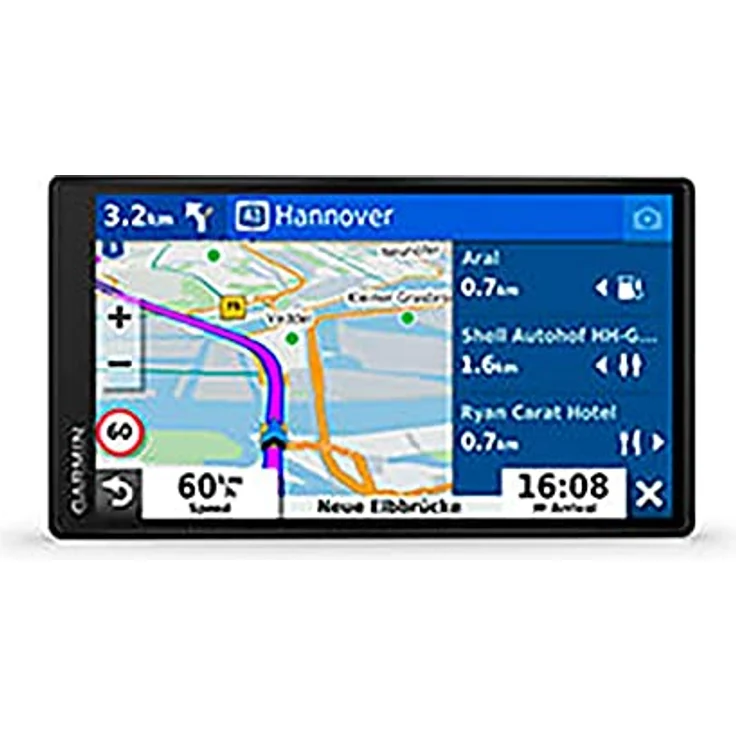 Garmin DriveSmart 55, Navigationsgerät mit 5,5 Zoll Touchdisplay, Europakarten, Echtzeit-Verkehrsinformationen und Fahrerassistenz – Bild 1