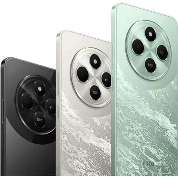 Xiaomi Poco C75 Smartphone, 8 + 256 GB, 17,8 cm Display, 120 Hz HD+, Medialek Helio G81, Gold – Bild 2