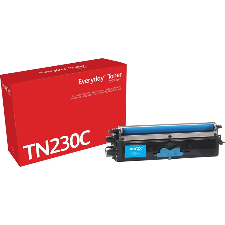 Xerox Everyday TN-230 (C), Toner für Drucker, cyan, kostengünstig mit lebenslanger Garantie
