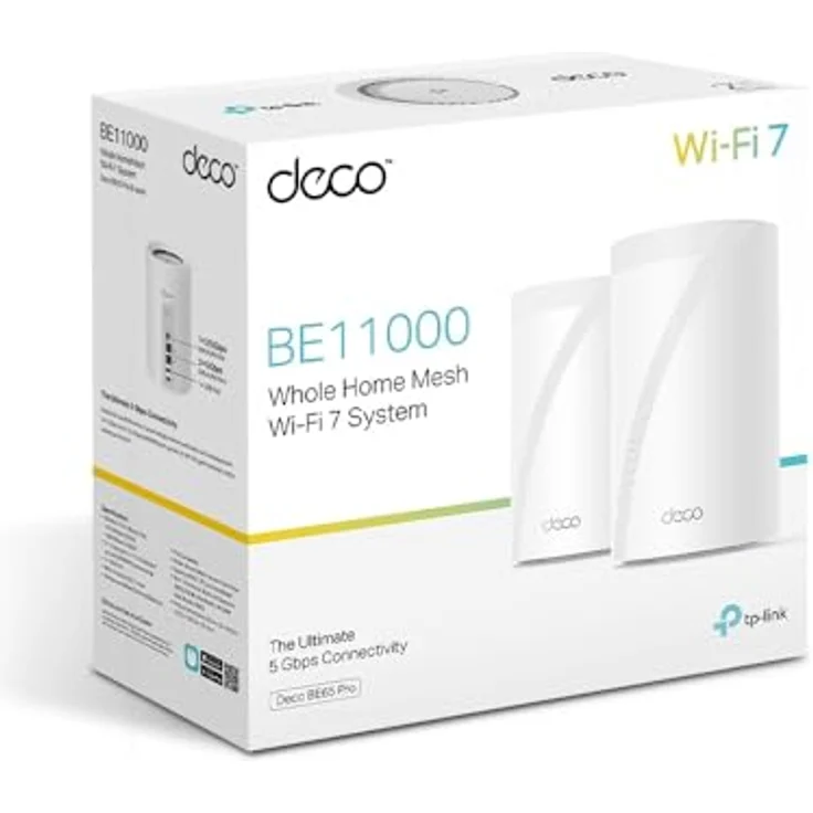 TP-Link Deco BE65 Pro, Tri-Band WLAN Router mit bis zu 9,3 Gbit/s, Weiss, 2-Pack – Bild 8
