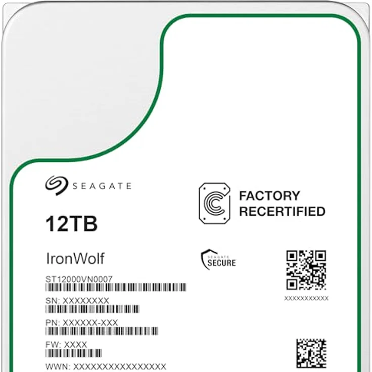 Seagate IronWolf NAS HDD 12TB (ST12000VN0007) – Bild 4