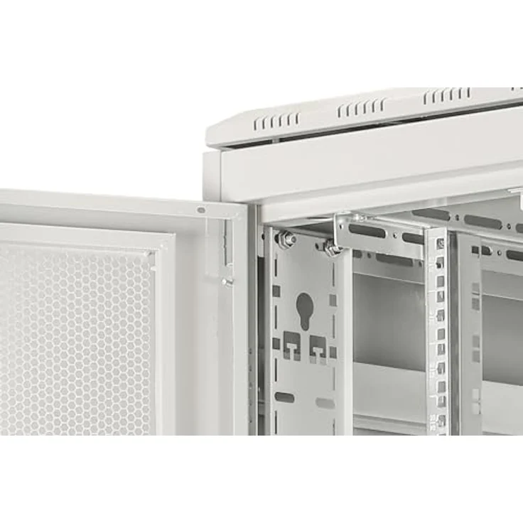 Digitus Serverschrank 42HE Unique, freistehendes Gestell, 1200 kg Traglast, grau – Bild 7