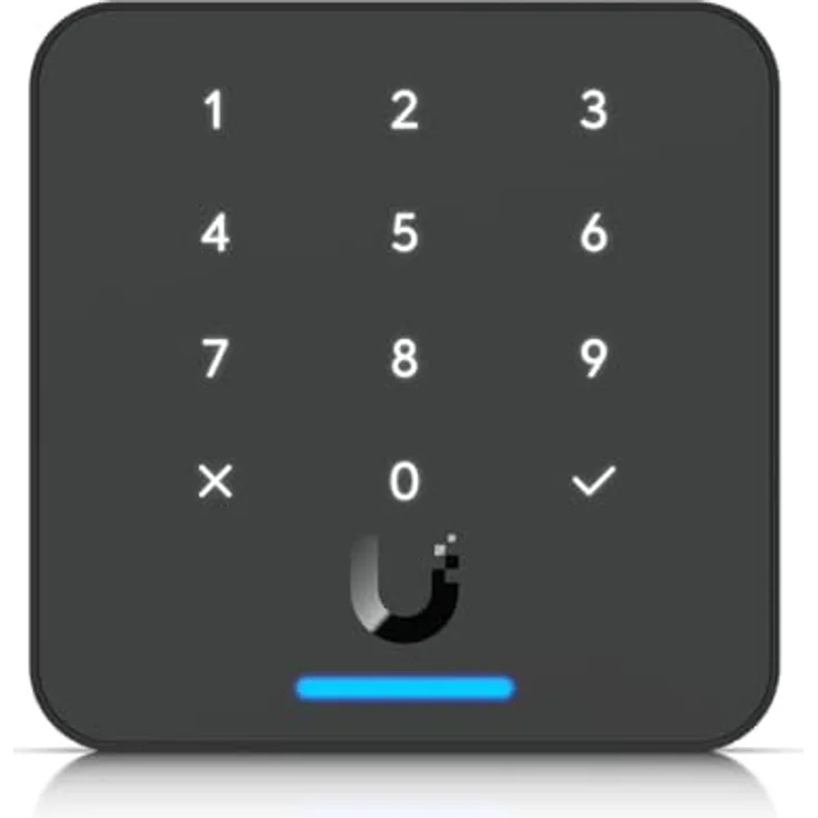 Ubiquiti UniFi Access Reader Gen3 Flex, NFC-Kartenleser mit Tastatur, Wetterbeständigkeit IP55, schwarz