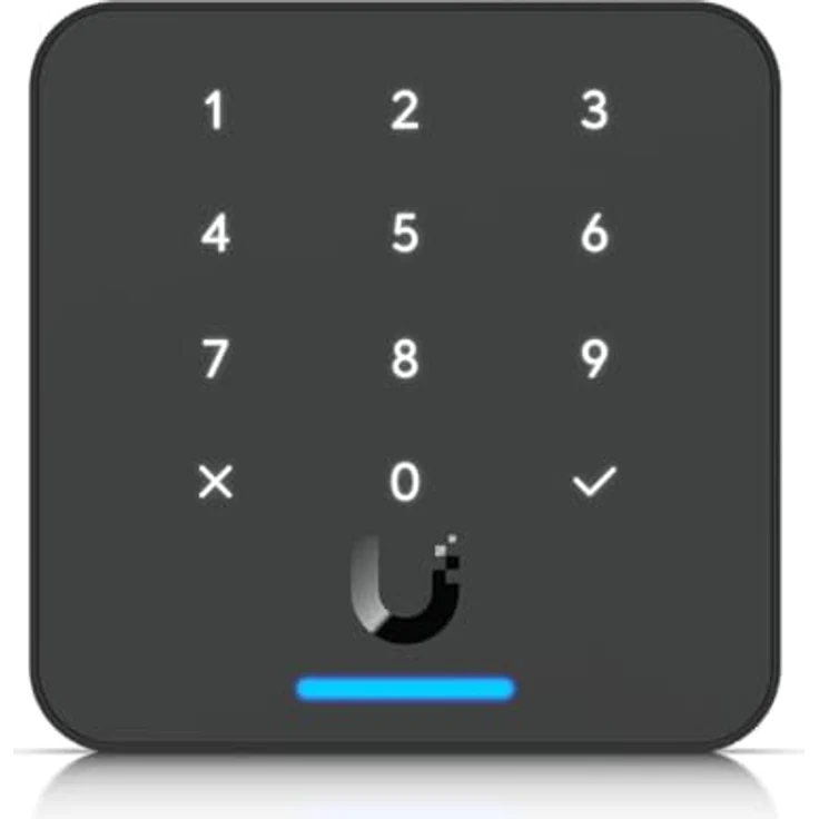 Ubiquiti UniFi Access Reader Gen3 Flex, NFC-Kartenleser mit Tastatur, Wetterbeständigkeit IP55, schwarz – Bild 1