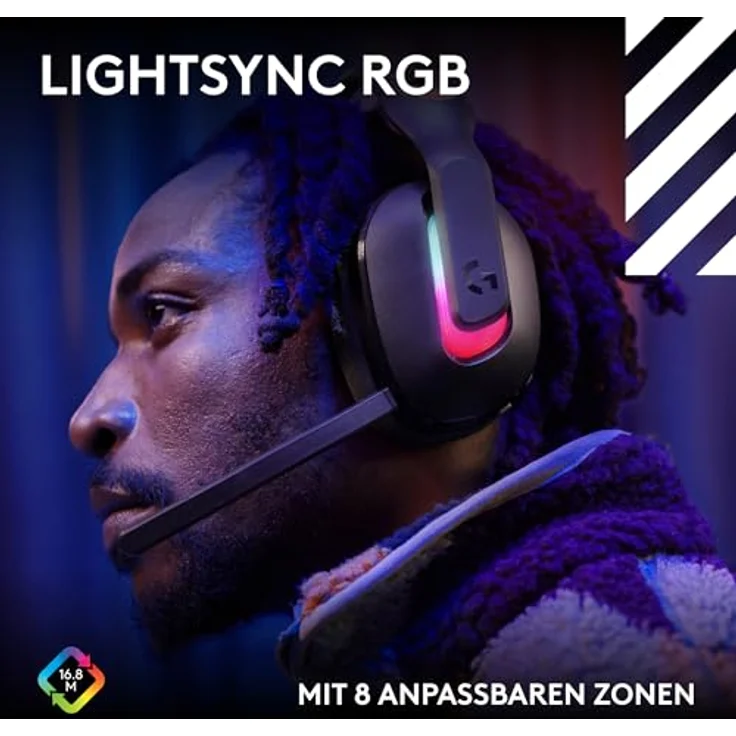 Logitech G A20 X, Kabelloses Gaming Headset mit PLAYSYNC AUDIO für mehrere Konsolen, Schwarz – Bild 5
