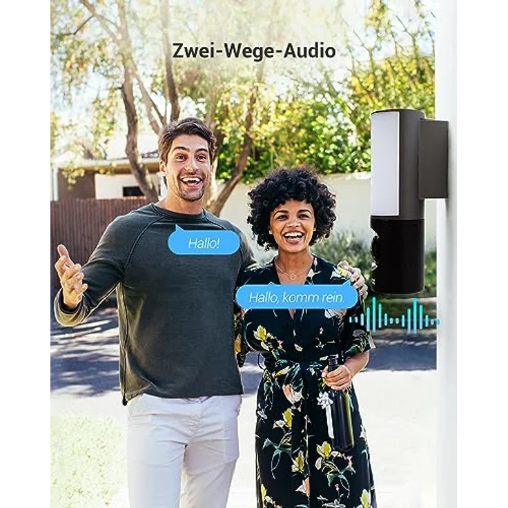 Ezviz LC3 Intelligente Sicherheitswandleuchte mit integrierter Kamera (303101860) – Bild 5